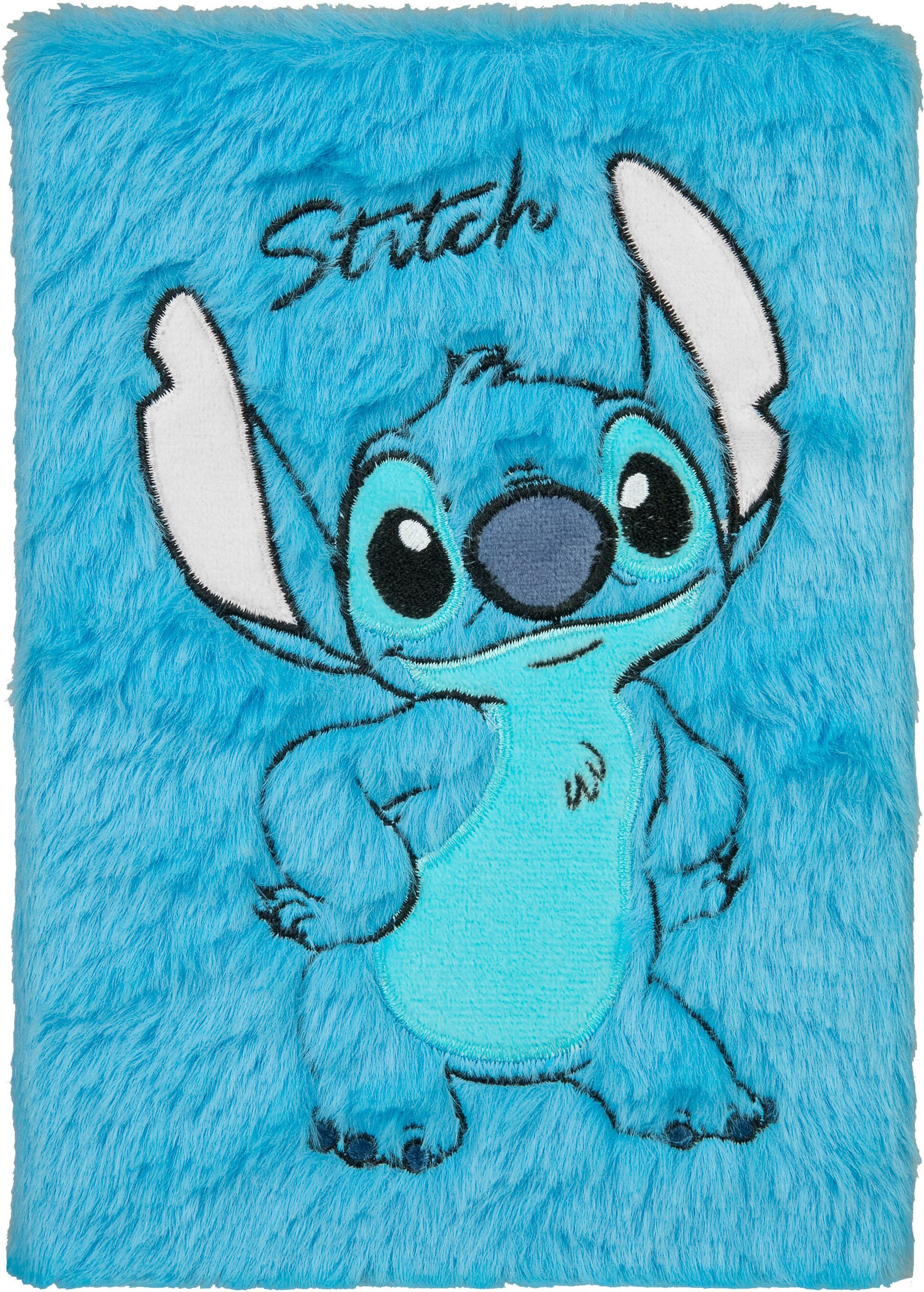 Kinderrucksack UNDERCOVER "Lilo & Stitch Plüsch", Kinder, Gr. B/H/T: 20cm x 20cm x 10cm, blau (lilo, stitch), Polyester, Rucksäcke Kinderrucksack, Rucksack + Plüsch Schlamperetui + Plüsch Notizbuch A5 lilo, stitch B/H/T: 20cm x 20cm x 10cm