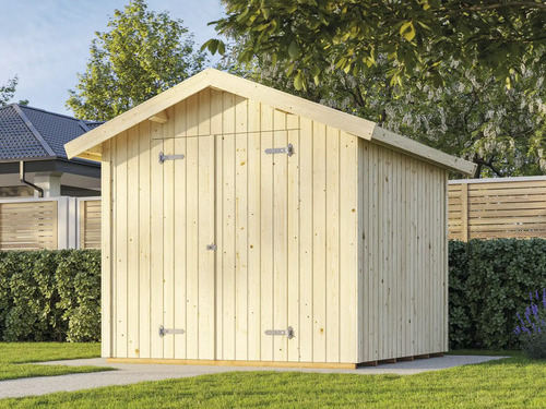 Gartenhaus Palmako Nils 5,4m² inkl. Fußboden 279 x 289 cm natur