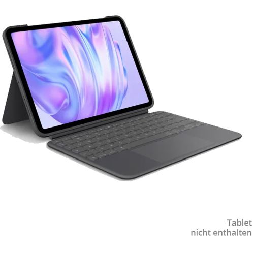 Logitech Combo Touch - Tastatur und Foliohülle - mit Trackpad- Smart connector QWERTY US Graphite für 11-inch iPad Pro, 12.9-inch iPad Pro