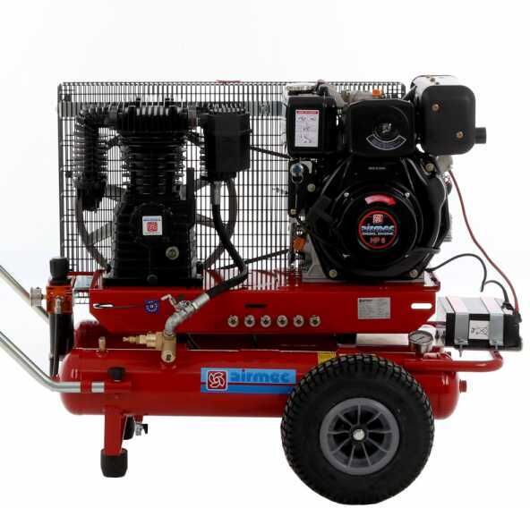 Airmec TTD 3460/650 - Motorkompressor - Dieselmotor 6 PS - 650 l/min