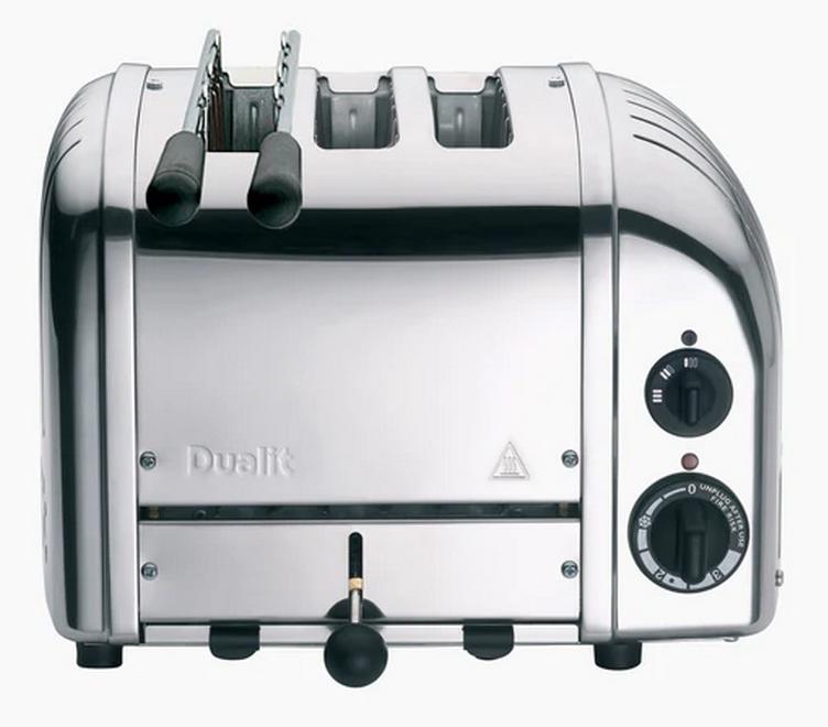 Dualit 31226 Combi Toastapane, Edelstahlgeh?use, Stoppfunktion, Br?unungskontrolle