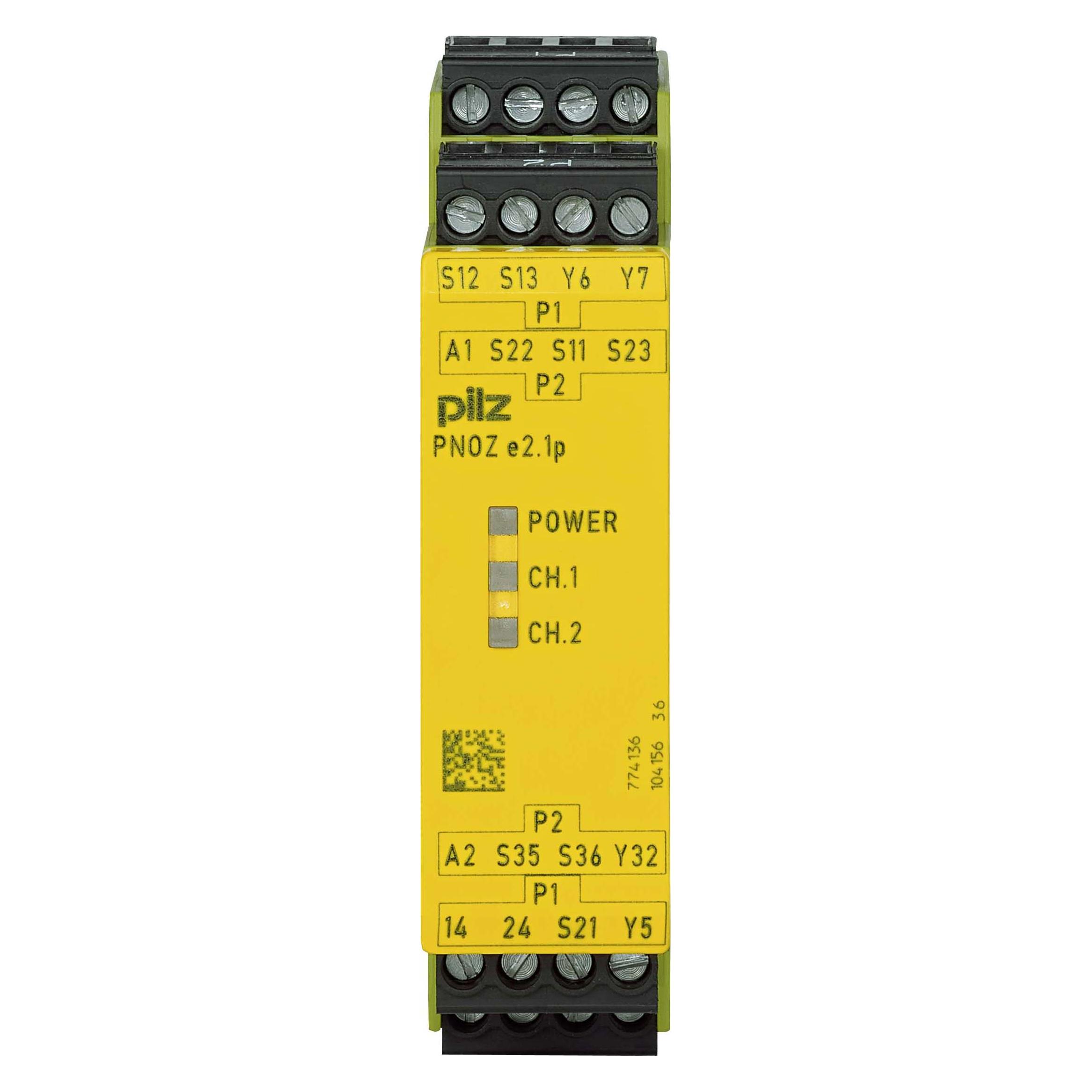 Pilz 774136 PNOZ e2.1p 24VDC 2so (774136)