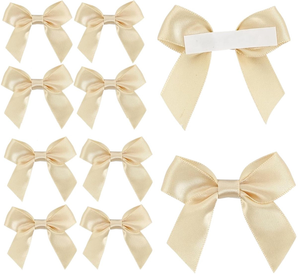 NTHProducts Kleine Decoratieve Strikken - Zelfklevend - 50 Stuks