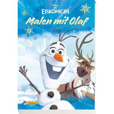 Disney Die Eiskönigin: Malen mit Olaf, Taschenbuch von , Nelson, 978-3-8451-1612-9