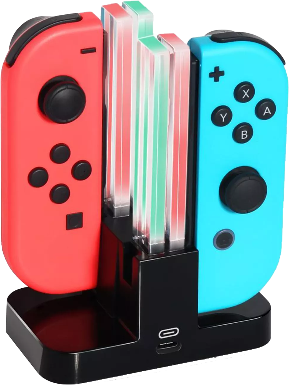 INF Station de charge pour 4 Nintendo Switch Joy Cons