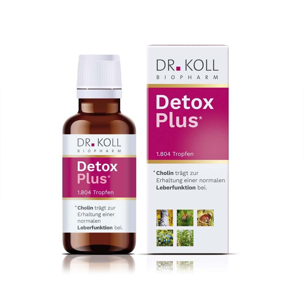 Detox Plus Dr.Koll Gemmo Komplex Cholin Tropfen 50 ml