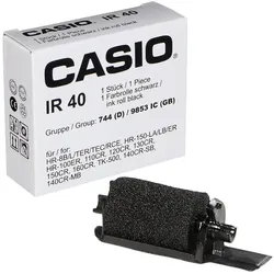 CASIO Farbrolle IR-40-2 schw.