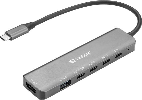 Sandberg Usb-C Hub 6-I-1 Mediadock