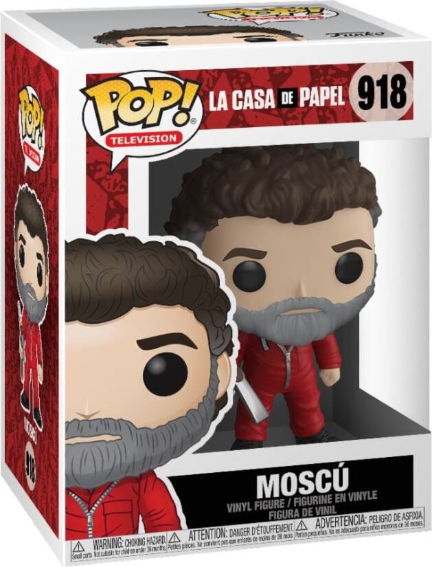 Funko Pop! La Casa de Papel Moskou 918 Vinyl figuur