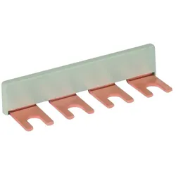 Dehn 900610 Kammschiene / Modularverdrahtungssystem einphasig, 4-polig, Kupfer 16mm2 MVS 1 4 MVS14