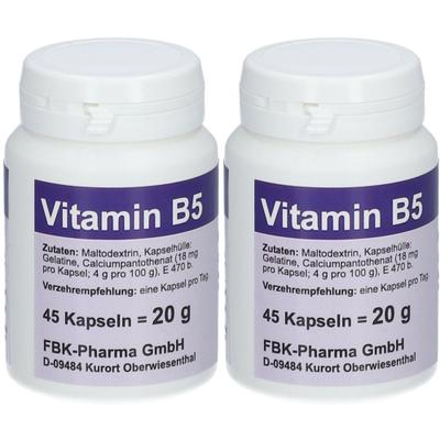 Vitamin B5 Kapseln 2x 2x45 St