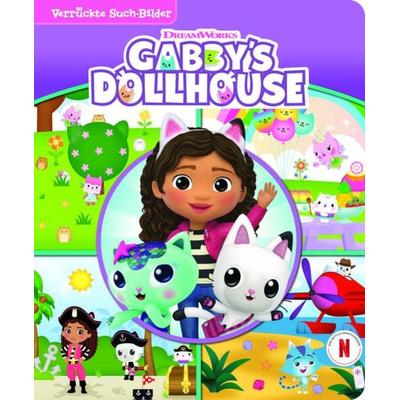 Gabby's Dollhouse - Verrückte Such-Bilder - Wimmelbuch - Pappbilderbuch mit wattiertem Umschlag, Gebundene Ausgabe von , Phoenix International