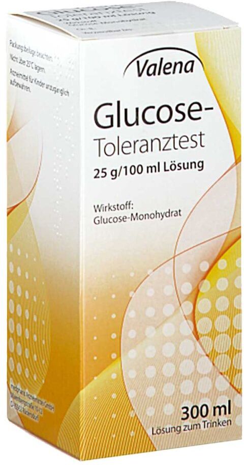 Glucose-toleranztest 25 G/100 Ml Lösung