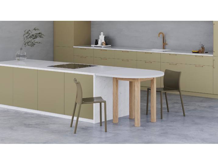 Jetzt anfragen: Anstelltisch Oslo MDF Lackiert Standard weiß