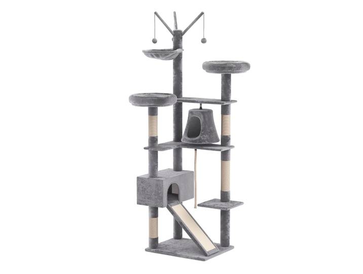 Katzenbaum DANA 190 cm grau
