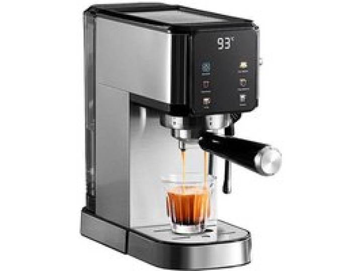 Machine à Café Expresso Semi-Automatique 20Bar Écran Tactile Couleur Vapeur Lait NTC 92°C 1L Réservoir