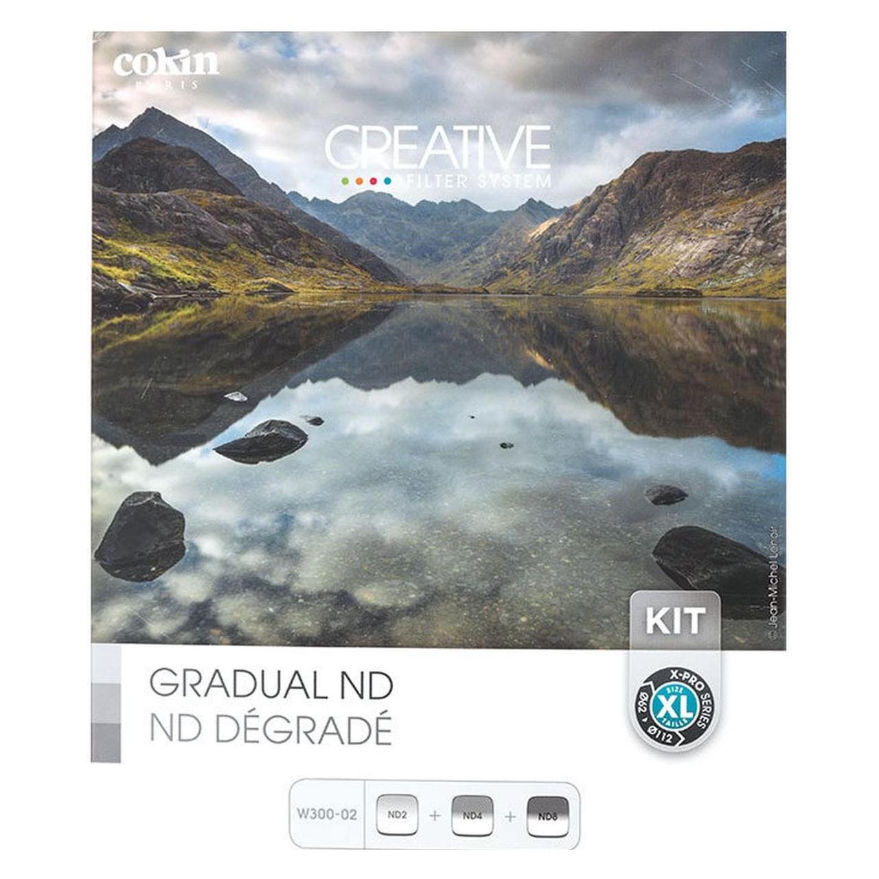 Cokin 3 Graduated ND Filters Kit W300 02 (XL Serie) (ND- / Grauverlauffilter, 100 mm) (D116632)