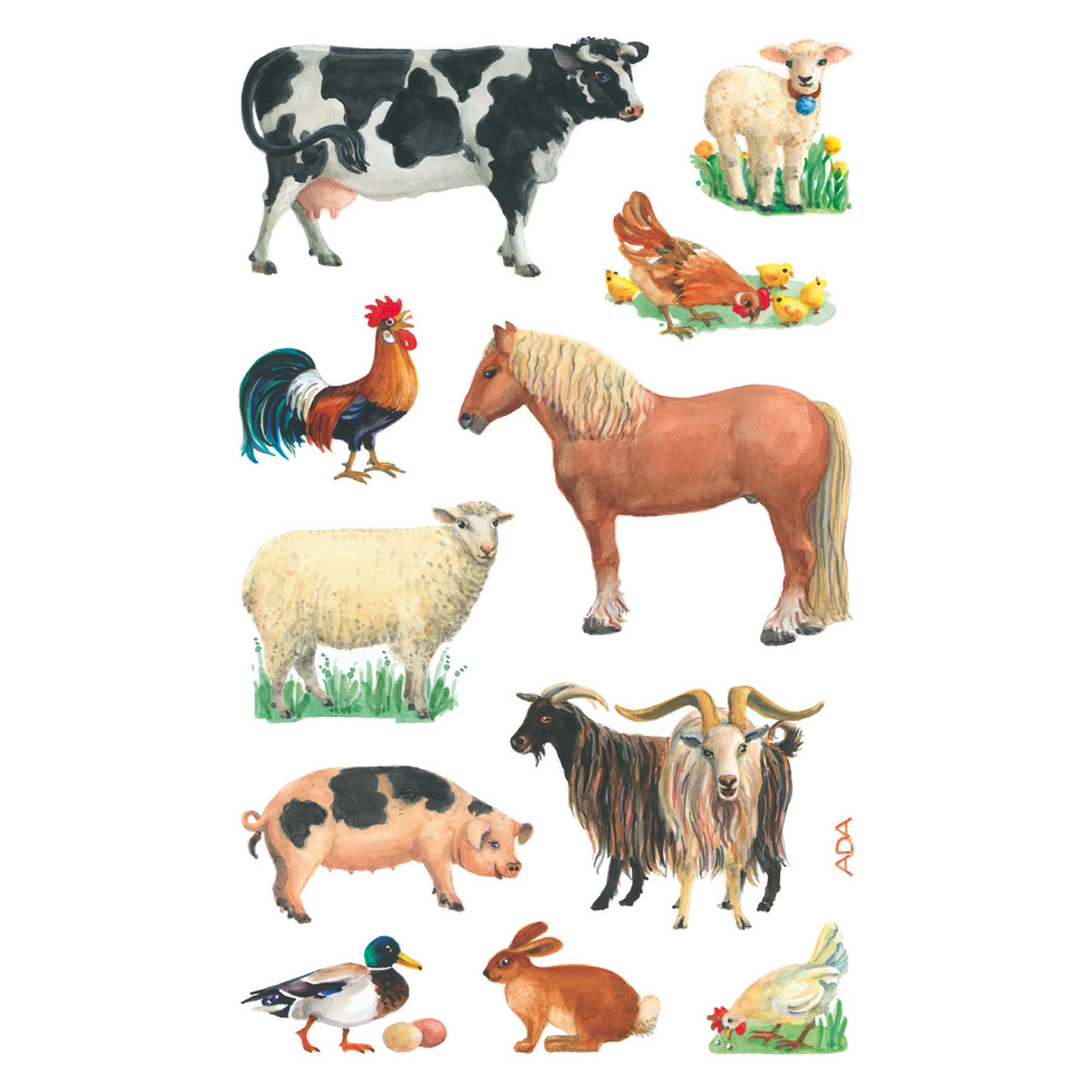 Z-Design Aufkleber Haustiere (33 Sticker) (53720)