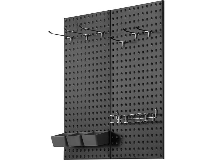 VEVOR 2x gereedschapswand geperforeerd wandgereedschap geperforeerde wandophangbord wandorganizer 81x40cm