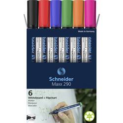 Schneider Schreibgeräte Whiteboard-Marker Maxx 290 6er Set sortiert, 5+1 Aktion 129096 Whiteboardmarker 6 St.