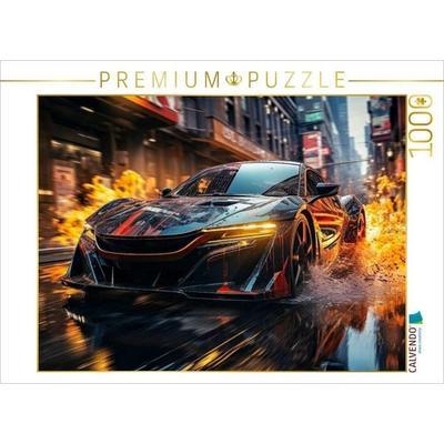 CALVENDO Puzzle Sportwagen | 1000 Teile Lege-Größe 64x48cm Foto-Puzzle für glückliche Stunden