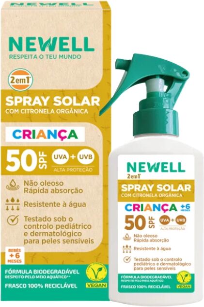 Newell Protetor Solar Criança FPS50 100ml