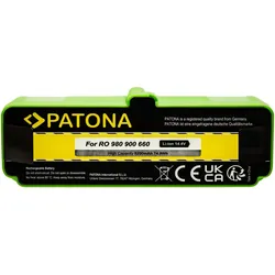 PATONA Akku 5800mAh für Roomba 80501 500 510 530 532 535 540 550 780 800 Serie