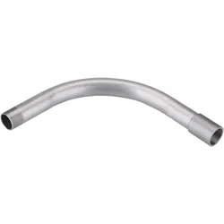 Fränkische Rohrwerke, Kabelschutz + Kabelführung, Aluminium-Gewindebogen ABG-E,  Ømm - Zoll 40 mm