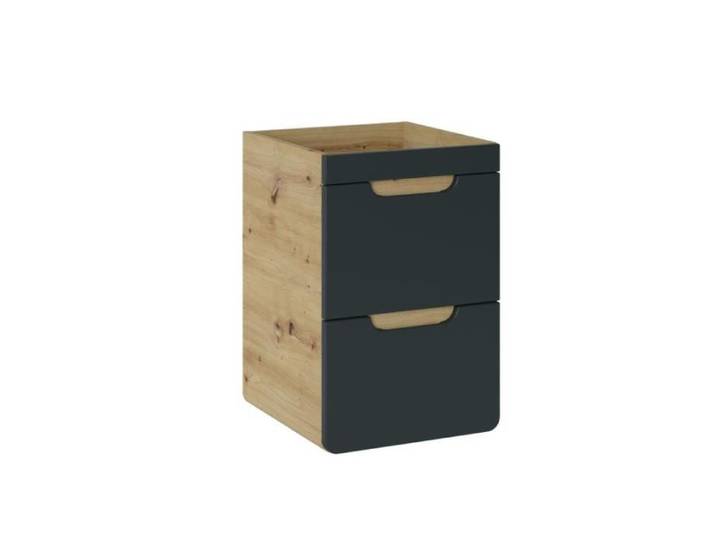 Armoire de rangement - ARUBA - COSMOS 823 - 2 tiroirs - MDF - Fermeture silencieuse