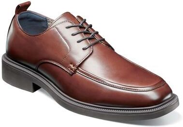 Stacy Adams Evan (Men's) Dress Shoes in Brown, Size 14 M, Memory Foam/Rubber/Synthetic