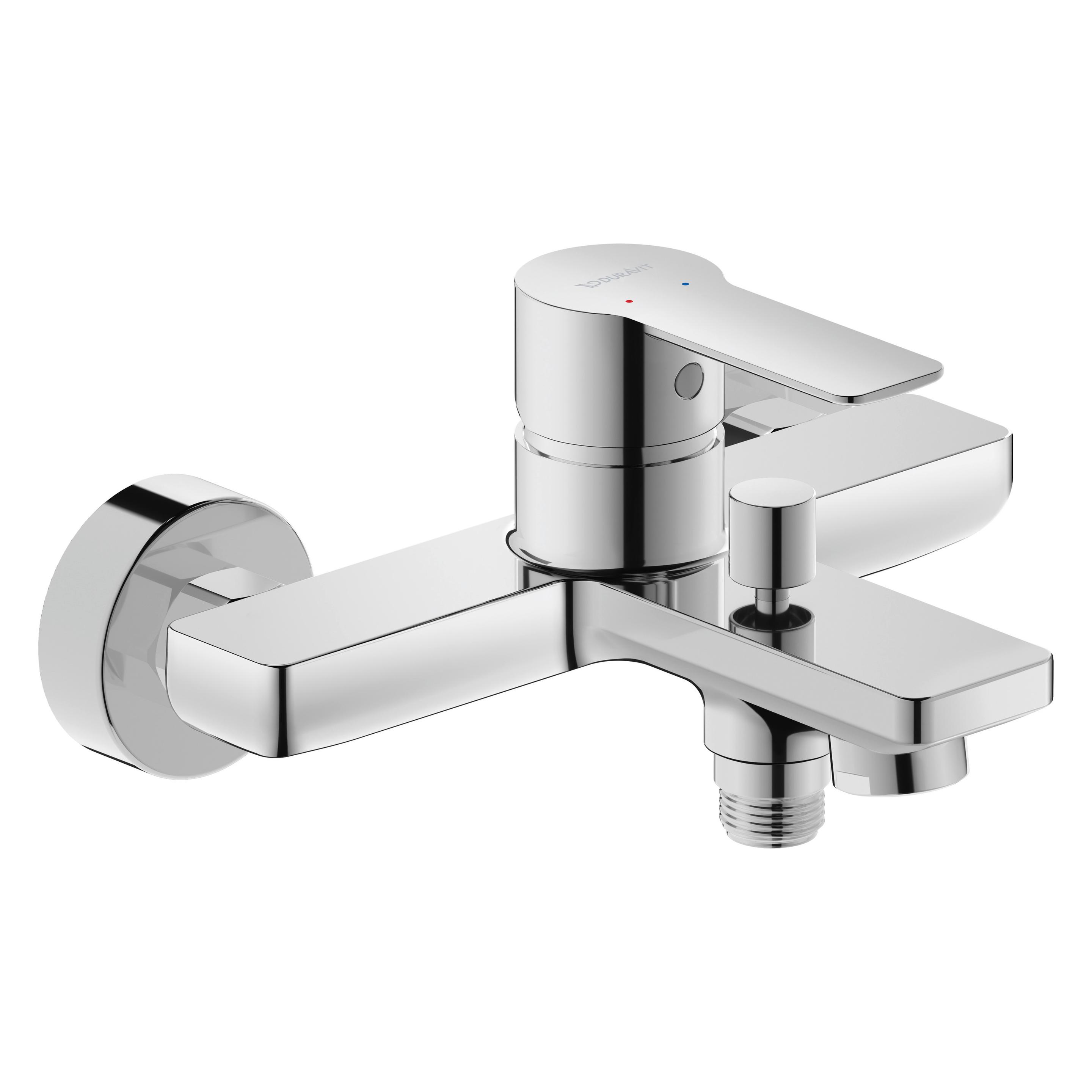 Duravit D-Code Einhebel-Wannenmischer Aufputz (DC5230001010)