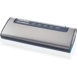 Leifheit Vakuumierer Vakuumiergerät Vacu 500, Vakuumiergerät, Schwarz, Grau, Türkis, Silber
