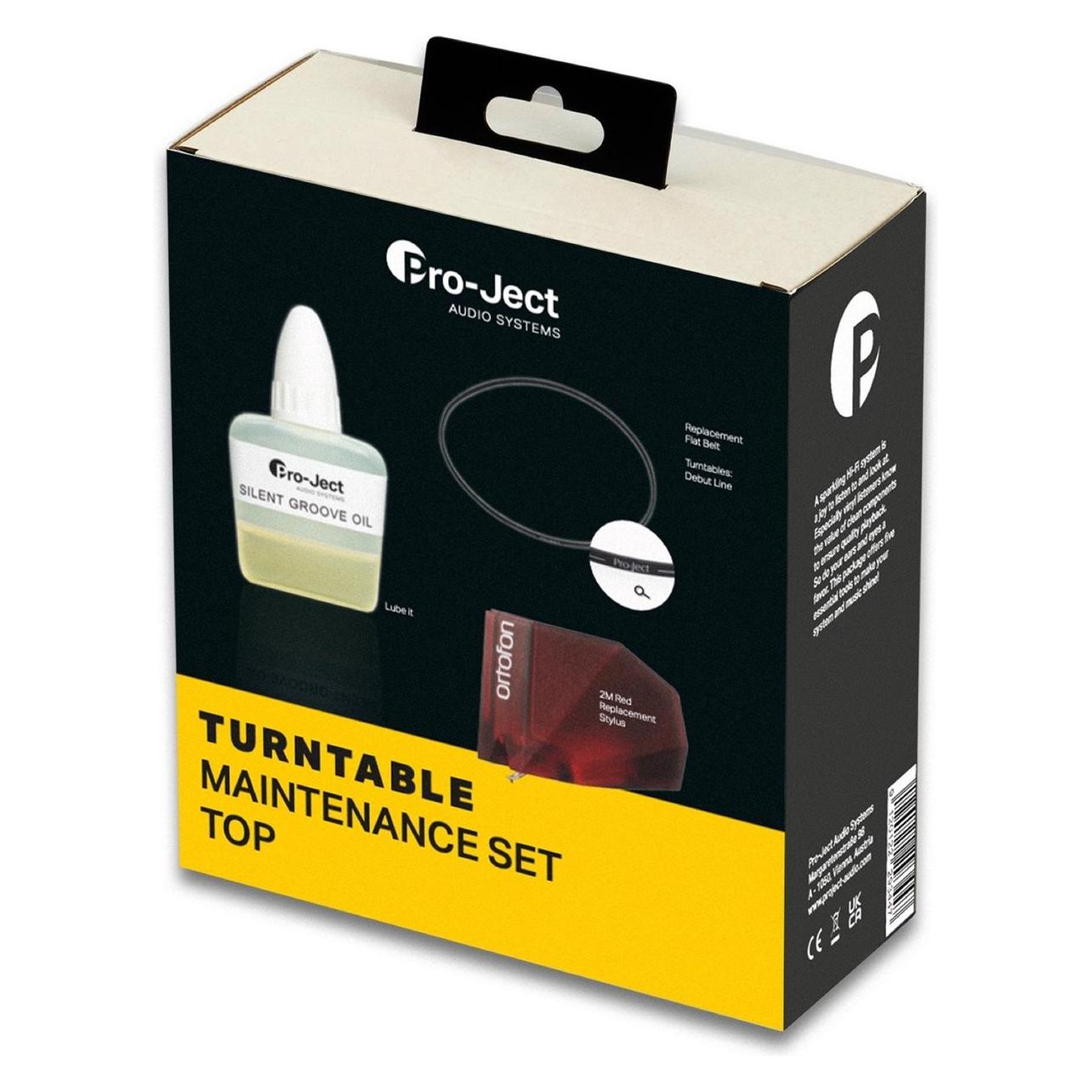 Pro-Ject MAINTENANCE SET TOP (Lube It, Drive Belt, 2M Red Stylus) (MAINTENANCE-SET-TOP)