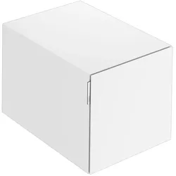 KEUCO Sideboard mit Auszug „Edition 11 Art“ Weiß (Lack, seidenmatt), Weiß (Lack, seidenmatt), ohne Beleuchtung 40 × 35 × 49 cm