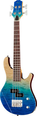 Flight Mini Bass TBL Solid Body Transparent Blue Gradient