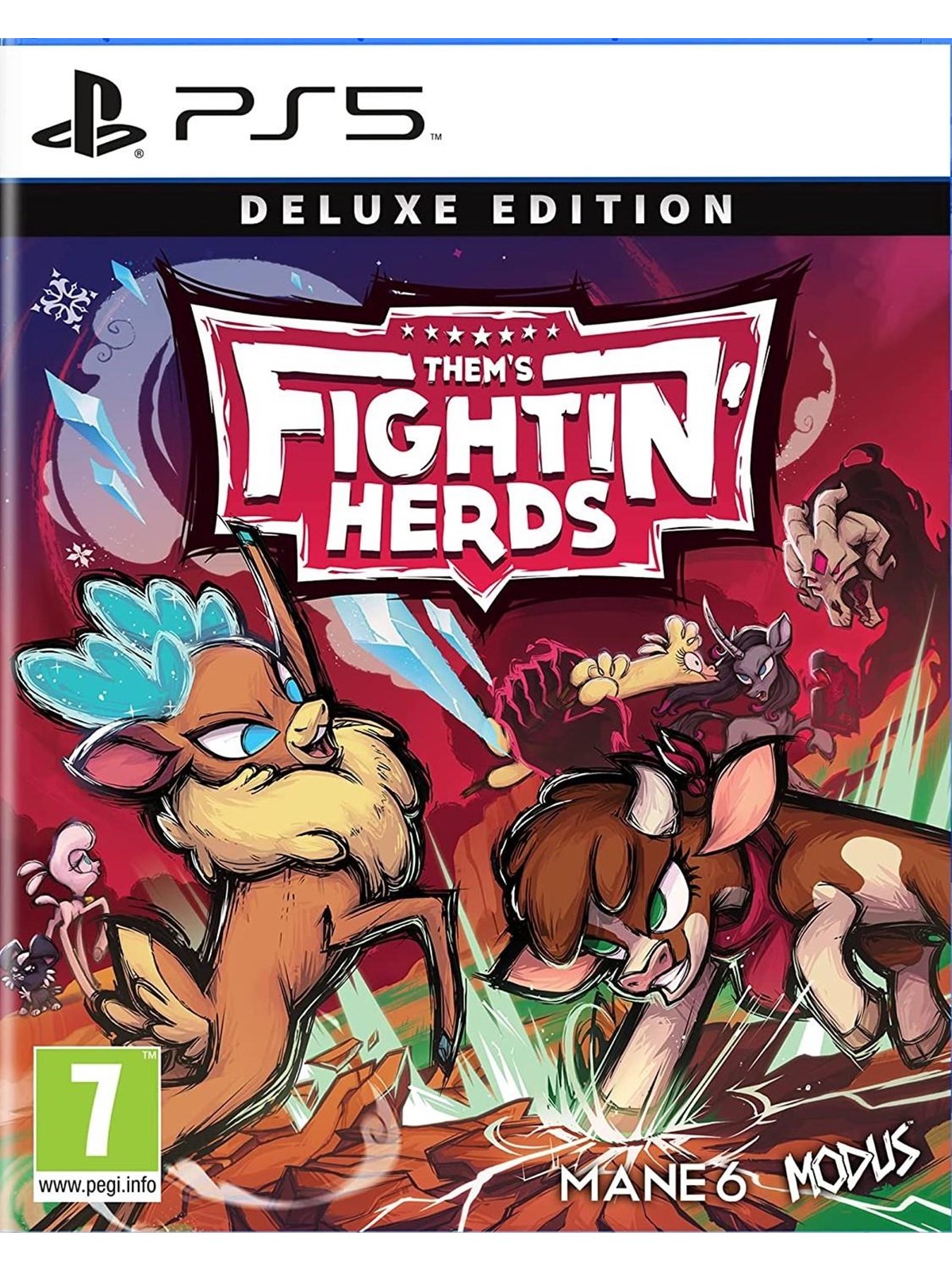 Them's Fightin' Herds - Deluxe Edition - Sony PlayStation 5 - Fighting - PEGI 7