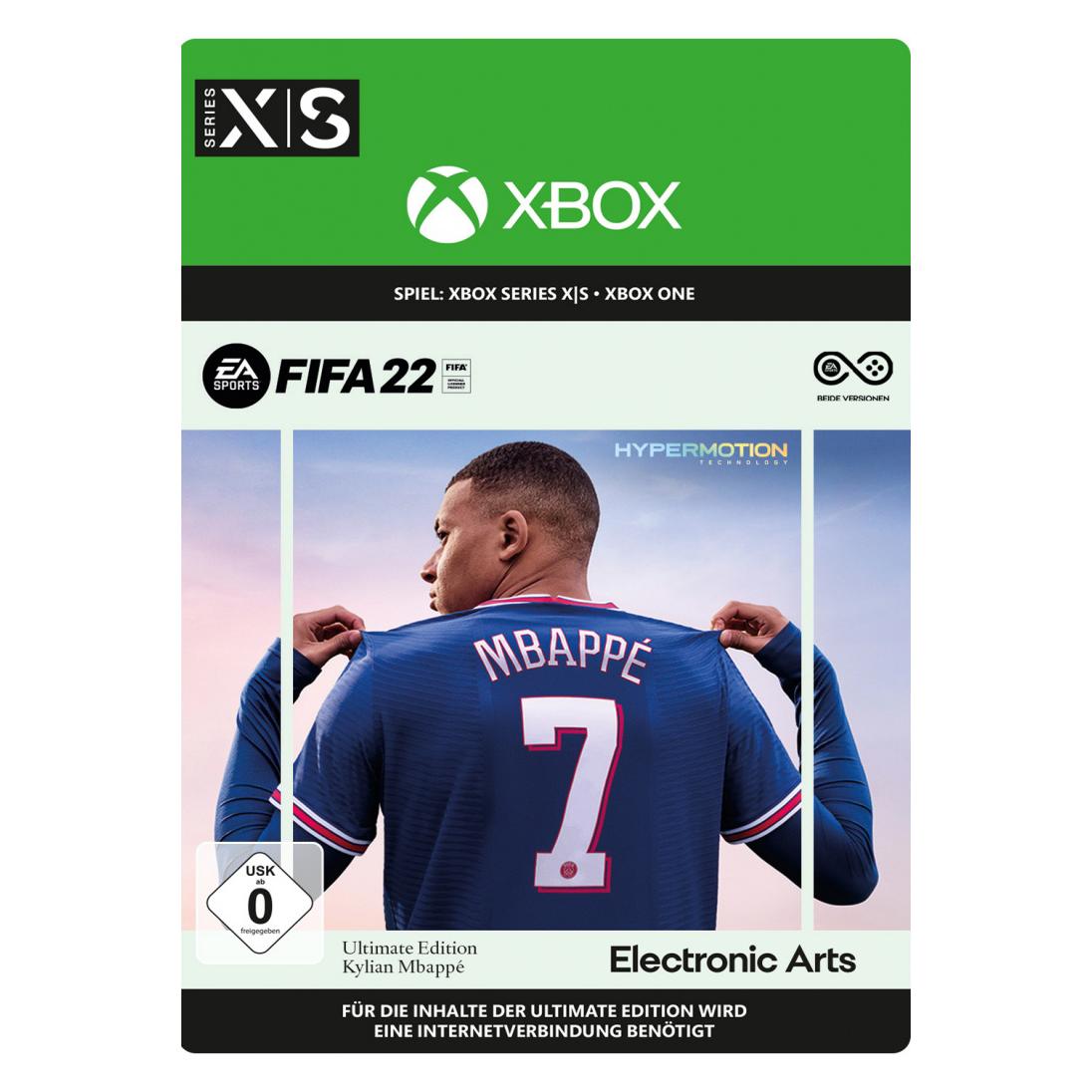 Microsoft FIFA 22 Ultimate Edition Combo (Xbox One X, Xbox Series X) (G3Q-01182)