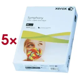 Xerox 5er-Pack farbiges Papier »Symphony« blau