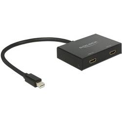 Delock 87696 DisplayPort-Splitter Schwarz