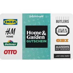 Gutscheingold Home & Garden Geschenkcode