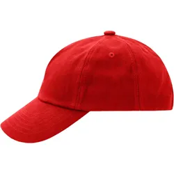 Myrtle Beach Kinder 5-Panel Kappe Klassische Cap MB7010 signal red one size