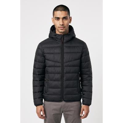 Steppjacke NAPAPIJRI "AERONS H 4 BLACK BEAUTY", Herren, Gr. XL, schwarz (schwarz beauty), Obermaterial: 100% Polyamid, Jacken Steppjacke, mit sportlichem Stil, für Sportmode und Freizeit geeignet