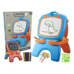 Lean Toys Dvipusė piešimo lenta 2 in 1