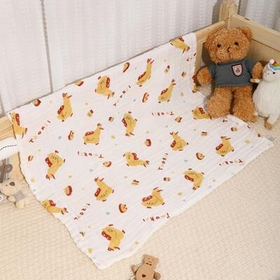 All Categories Goods 4 Layers Gauze Washcloth, Infant Swaddle, Cotton Baby Bath Towel For Boys And Girls style 10