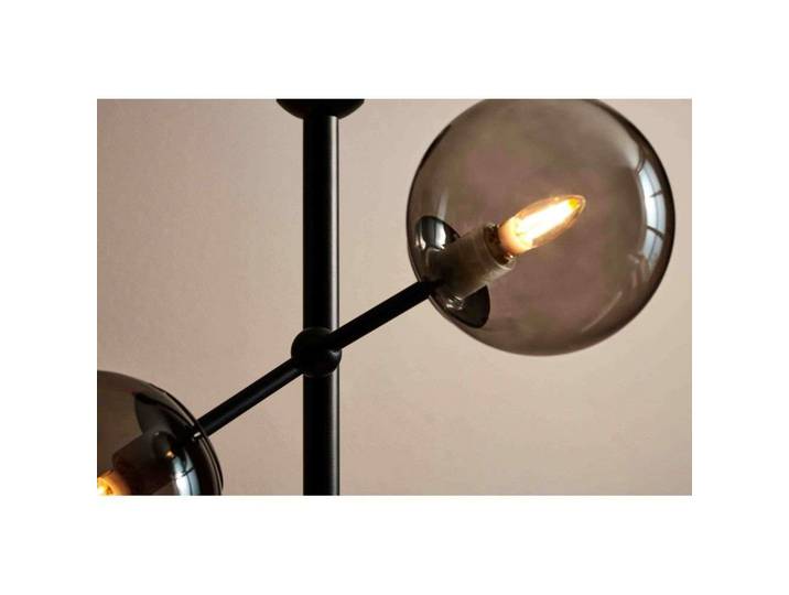 Atom Stehleuchte Rauchgrau - Halo Design - Wohnzimmer - Metall
