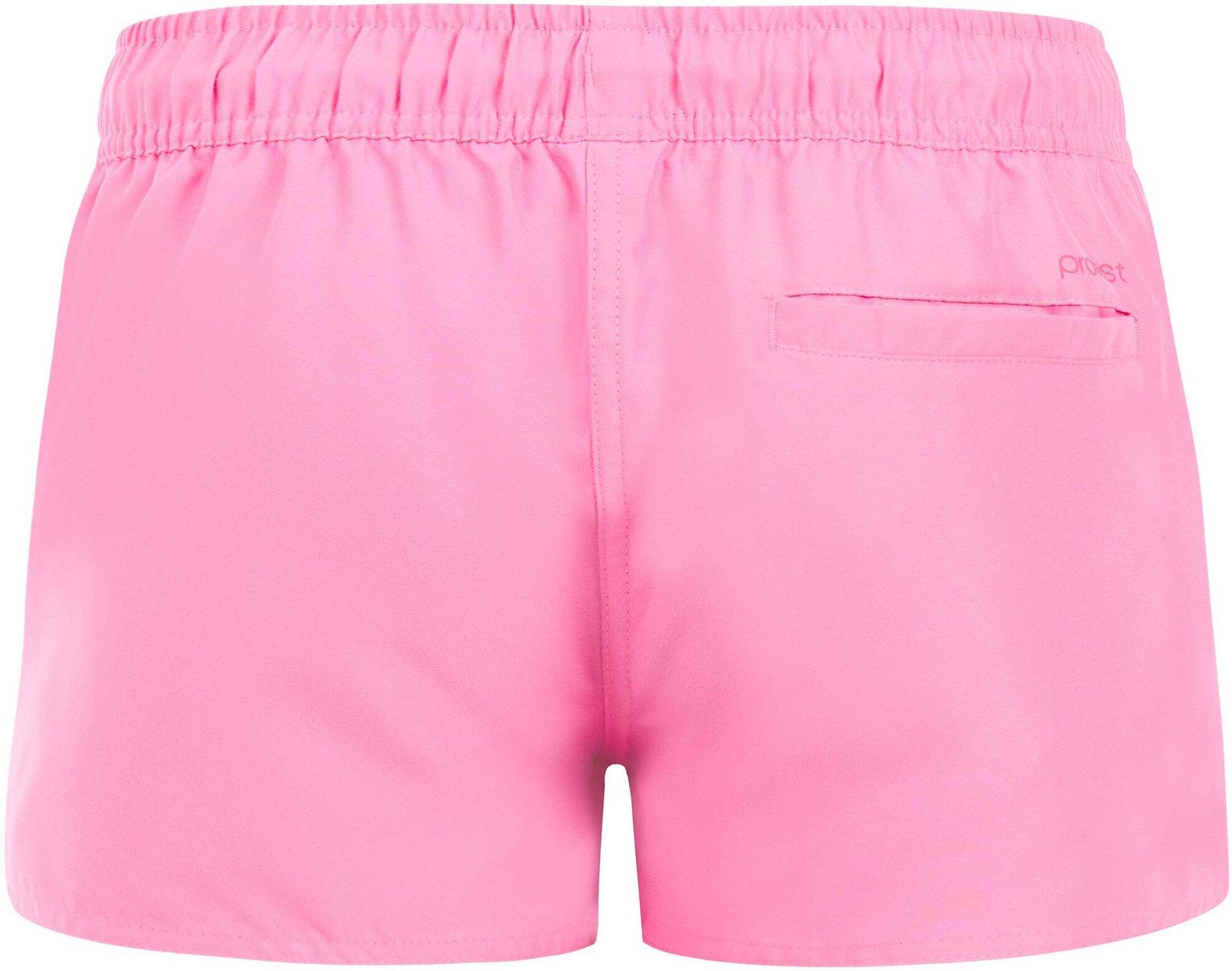 Badeshorts PROTEST "Bade Shorts PRTEVI JR", Mädchen, Gr. 128, EURO, pink (cheeky pink), Obermaterial: 100% Polyester PES., Badehosen Badeshorts cheeky pink 128, EURO