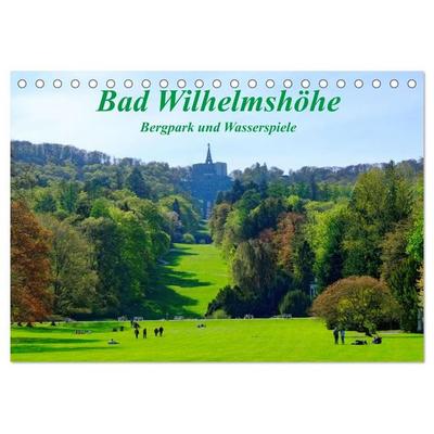Bad Wilhelmshöhe Bergpark und Wasserspiele (Tischkalender 2027 DIN A5 quer), CALVENDO Monatskalender