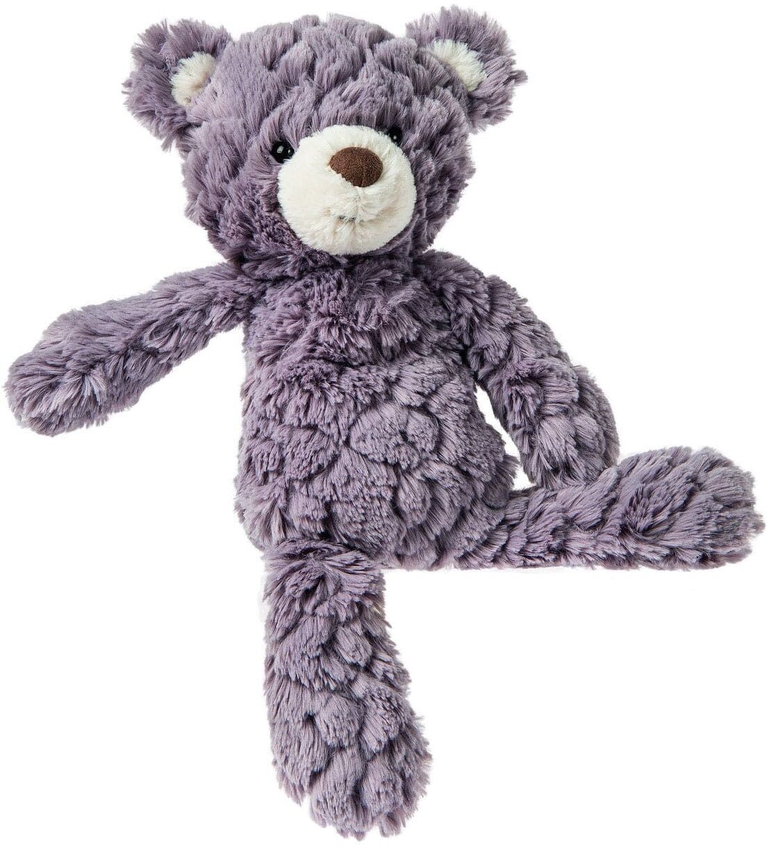 Aurora: Flopsie – Mary Meyers Grey Putty Bear 6-Inch Plush Toy for Toddlers - Soft, Cuddly, and Collectible - Grey, 6 in