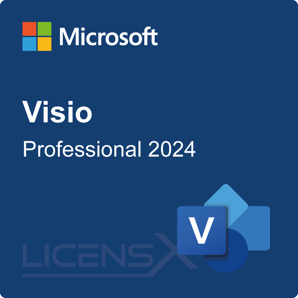 Microsoft Co Microsoft Visio Professional 2024 D87-02398