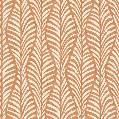 Tempaper Block Print Leaves Peel and Stick Wallpaper